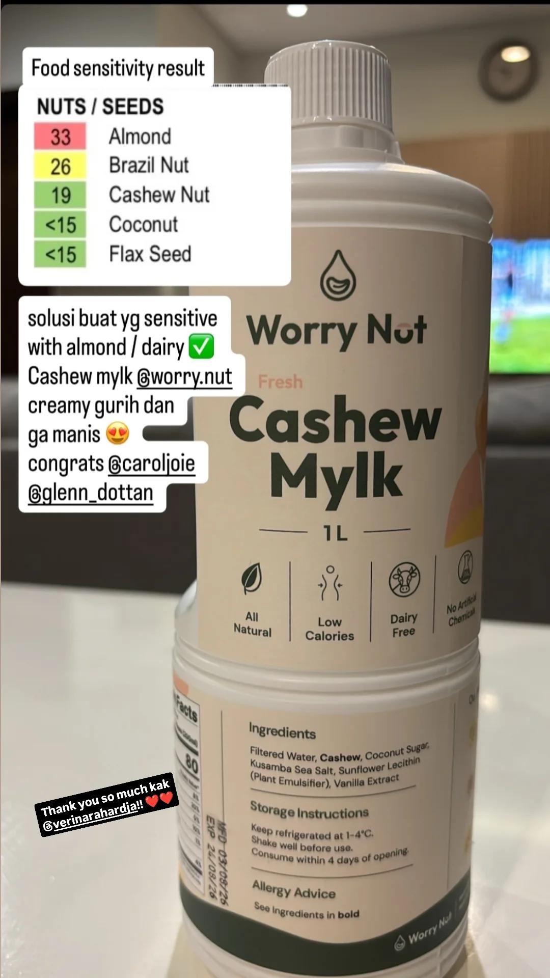 Worry Nut customer testimonial