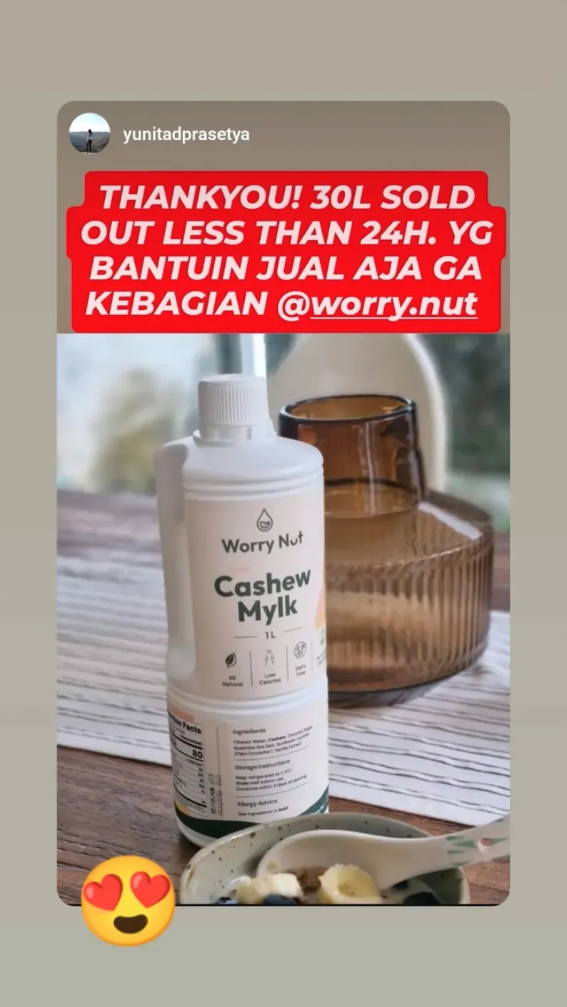 Worry Nut customer testimonial